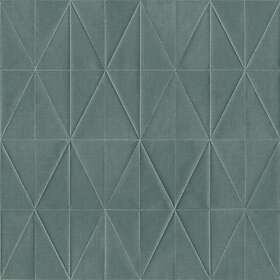ESTAhome Tapet Origamimotiv Blå tapet origamimotiv bensinblått EW148712
