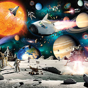 Walltastic Tapet Äventyr I Rymden 1 Space Adventure Wall Mural 46511