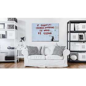 Tavla If Changed Anything by Banksy 120x80 Artgeist sp. z o. TM-N4350-DKXL