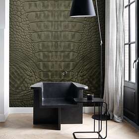Origin Fototapet Krokodilhud Mossgrön fototapet krokodilhud mossgrönt EW357246