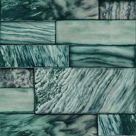 Origin Tapet Marmorstenar Smaragdgrön tapet marmorstenar smaragdgrönt EW337252