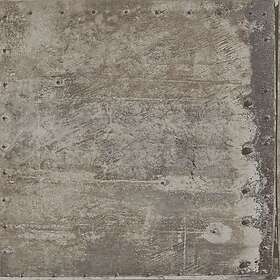 Origin Tapet Stora Slitna Rostiga Metallplåtar med Nitar IndustriGrå tapet stora slitna rostiga metallplåtar nitar industrigrått EW337229