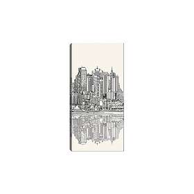 Canvastavla DKY Cities & Countries Flerfärgad 50x120 cm 451ERN1903