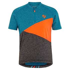 Ziener Nacis Youth Short Sleeve Jersey Blå 14-15 Years Pojke