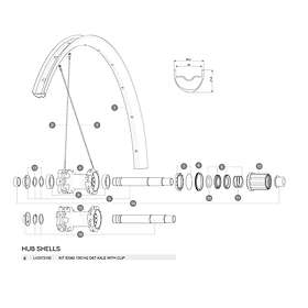 Mavic Its4 Wheel Spare Axle Svart 12 x 135 mm