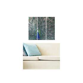 Dekorativ MDF-målning 3-Delar 20x50 cm Flerfärgad 553BNC2938