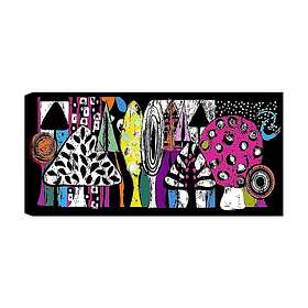 Canvastavla YTY & Fractals Flerfärgad 120x50 cm 451ERN1227