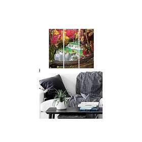 Dekorativ MDF-målning 3-Delar 20x50 cm Flerfärgad 553BNC3371