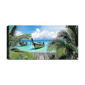 Canvastavla YTY & Beach Flerfärgad 120x50 cm 451ERN1204