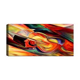 Canvastavla YTY & Fractals Flerfärgad 120x50 cm 451ERN1381