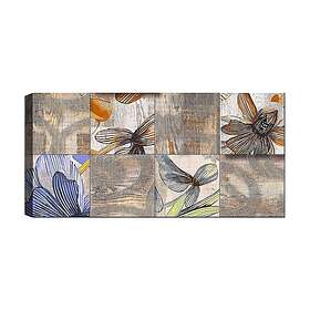 Canvastavla YTY Floral & Botanical Flerfärgad 120x50 cm 451ERN1691