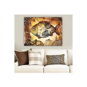 Dekorativ Canvastavla 70x100 cm Flerfärgad 441HPE2075