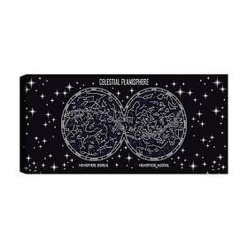 Canvastavla YTY Outer Space Flerfärgad 120x50 cm 451ERN1155