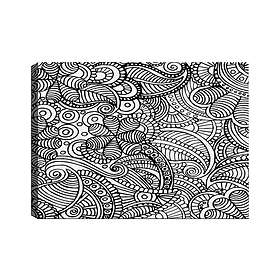 Dekorativ Canvastavla 30x40 cm Vit|Svart 454MND1173