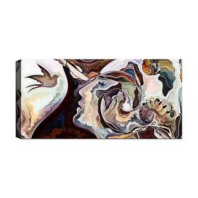 Canvastavla YTY & Fractals Flerfärgad 120x50 cm 451ERN1277