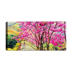Canvastavla YTY Floral & Botanical Flerfärgad 120x50 cm 451ERN1159