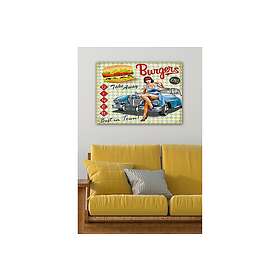 Dekorativ Canvastavla 50x70 cm Flerfärgad 529TCR1964