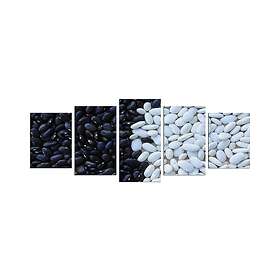 Dekorativ MDF-målning 5-Delar 20x60 cm Flerfärgad 223CHR2979