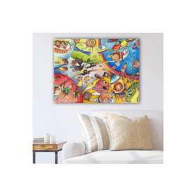 Dekorativ Canvastavla 70x100 cm Flerfärgad 441HPE2437