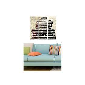 Dekorativ MDF-målning 3-Delar 20x50 cm Flerfärgad 553BNC3830