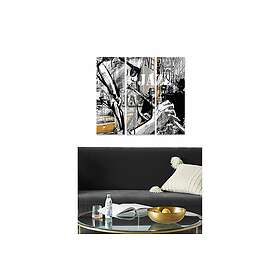 Dekorativ MDF-målning 3-Delar 20x50 cm Flerfärgad 553BNC2818