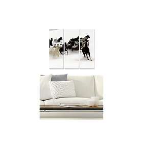 Dekorativ MDF-målning 3-Delar 20x50 cm Flerfärgad 553BNC3885