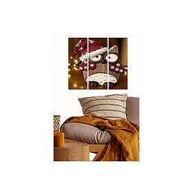 Dekorativ MDF-målning 3-Delar 20x50 cm Flerfärgad 553BNC2809