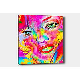 Dekorativ Canvastavla 70x100 cm Flerfärgad 441HPE1383