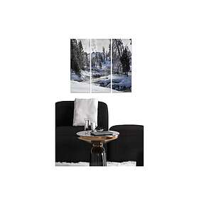 Dekorativ MDF-målning 3-Delar 20x50 cm Flerfärgad 553BNC2826