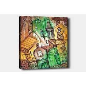 Dekorativ Canvastavla 70x100 cm Flerfärgad 441HPE1317