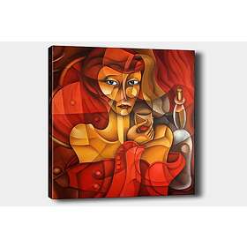 Dekorativ Canvastavla 70x100 cm Flerfärgad 441HPE1379