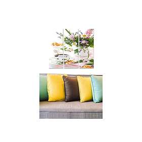 Dekorativ MDF-målning 3-Delar 20x50 cm Flerfärgad 553BNC3833