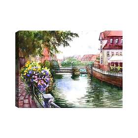 Dekorativ Canvastavla 70x100 cm Flerfärgad 441HPE2216