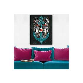 Dekorativ Canvastavla 70x100 cm Flerfärgad 441HPE1441