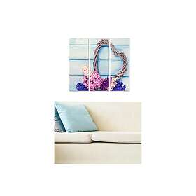 Dekorativ MDF-målning 3-Delar 20x50 cm Flerfärgad 553BNC3408