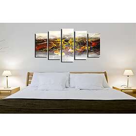 Dekorativ Canvastavla 5-Delar 70x20 cm Flerfärgad 257MJS1342