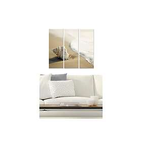 Dekorativ MDF-målning 3-Delar 20x50 cm Flerfärgad 553BNC3872