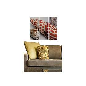 Dekorativ MDF-målning 3-Delar 20x50 cm Flerfärgad 553BNC3867