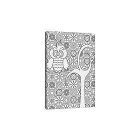 Dekorativ Canvastavla 30x40 cm Vit|Svart 454MND1101