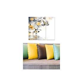 Dekorativ MDF-målning 3-Delar 20x50 cm Flerfärgad 553BNC2945