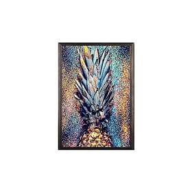 Dekorativ inramad målning 35x50 cm Flerfärgad 828BSG4327