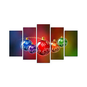 Dekorativ MDF-målning 5-Delar 20x60 cm Flerfärgad 229CST1903