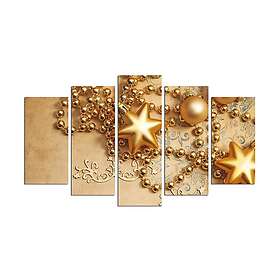 Dekorativ MDF-målning 5-Delar 20x60 cm Flerfärgad 229CST1907