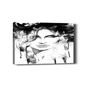 Dekorativ Canvastavla 50x70 cm Flerfärgad 529TCR1242