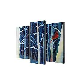 Dekorativ Canvastavla 3-Delar 45x20 cm Flerfärgad 843CHB1039