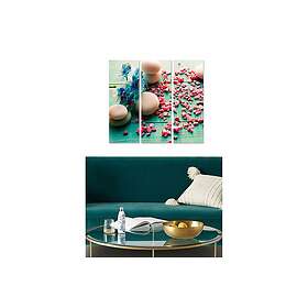 Dekorativ MDF-målning 3-Delar 20x50 cm Flerfärgad 553BNC3229