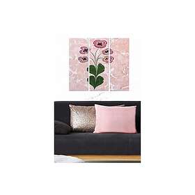Dekorativ MDF-målning 3-Delar 20x50 cm Flerfärgad 553BNC3124
