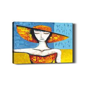 Dekorativ Canvastavla 50x70 cm Flerfärgad 529TCR1340