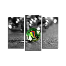 Dekorativ Canvastavla 3-Delar 45x20 cm Flerfärgad 237HRZ1293