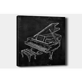 Dekorativ Canvastavla 70x100 cm Flerfärgad 441HPE1232